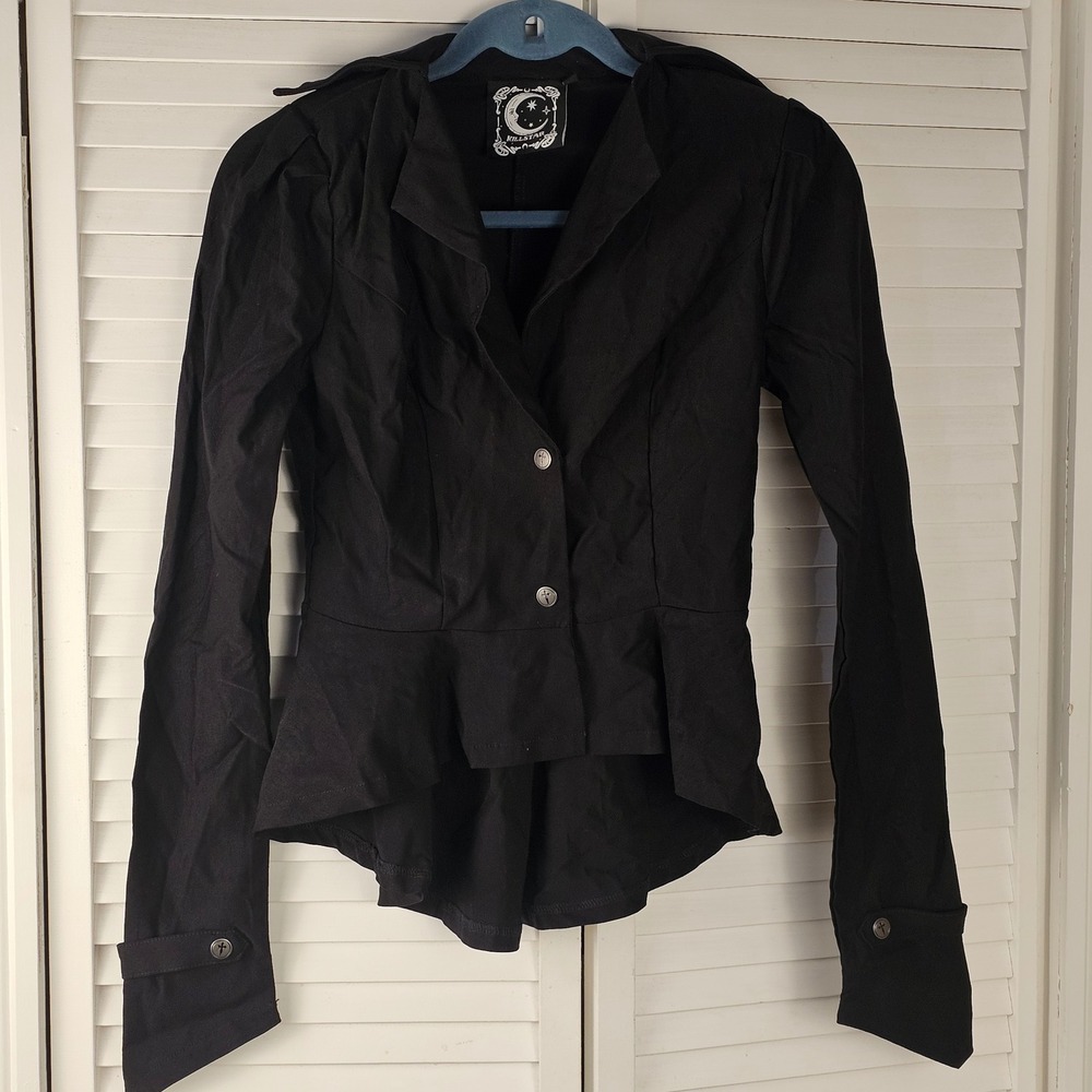 Killstar Womens Black Testament Office Jacket XS